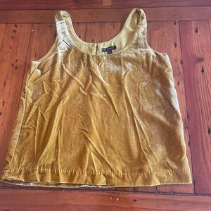 Bronze Velvet J. Crew Blouse